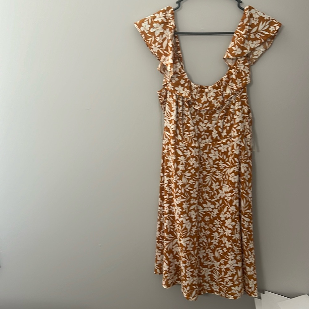 Floral boho dress
